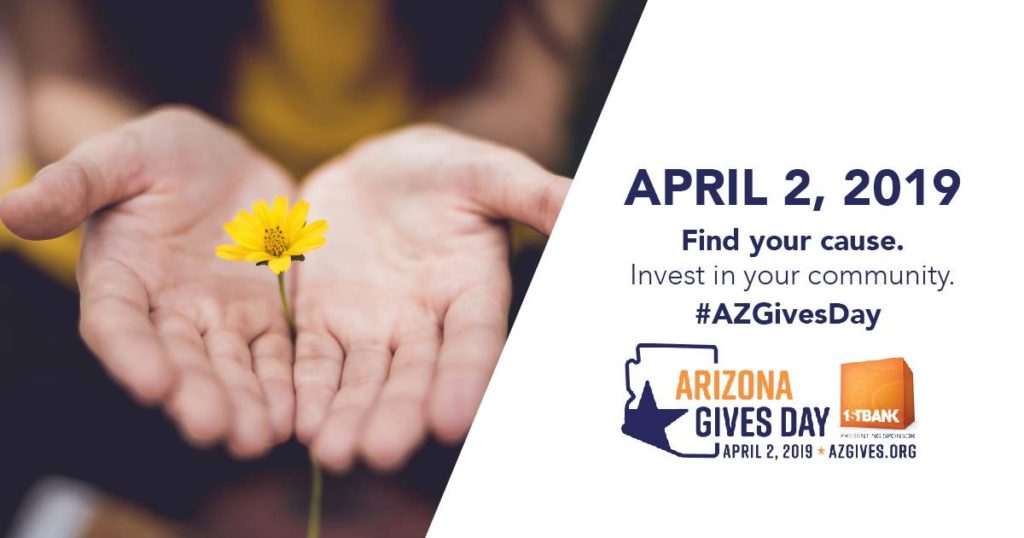 Tomorrow is AZ gives day please schedule your donation today